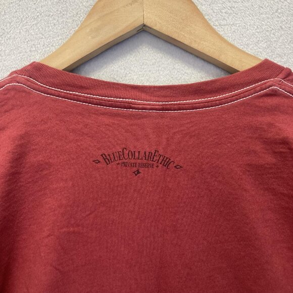 Y2K Jimi Hendrix Experience T-Shirt Mens XL Red Band Graphic Tee RARE - Picture 9 of 11